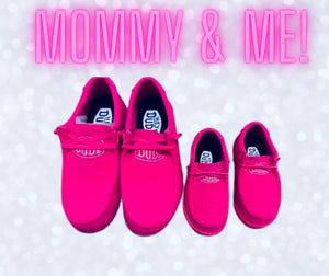 Hot Pink Mommy and Me